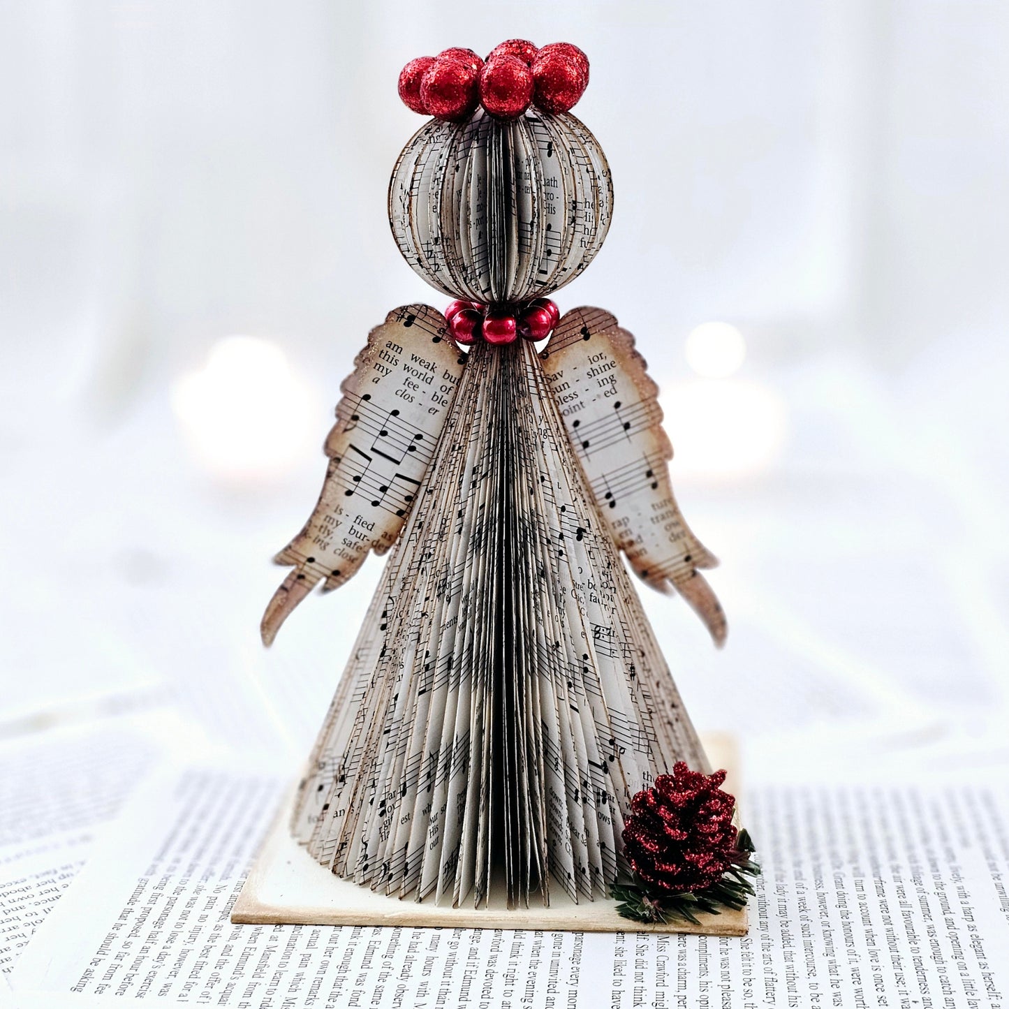 Christmas Hymn Page Angel