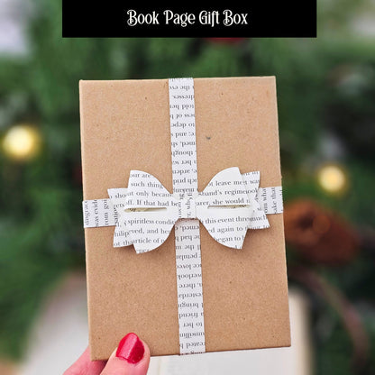 Book Page Angel Ornament