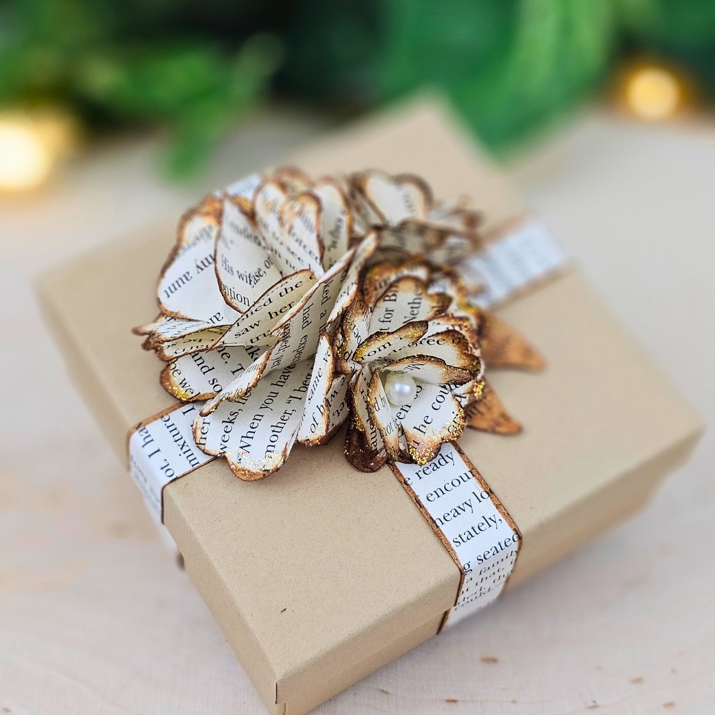 unqiue gift packaging for jewelry for book lovers