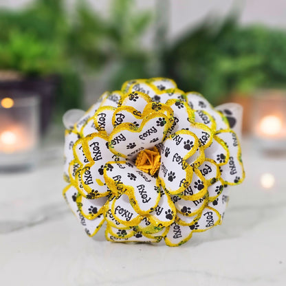 paper rose for pet memorial or condolence gift