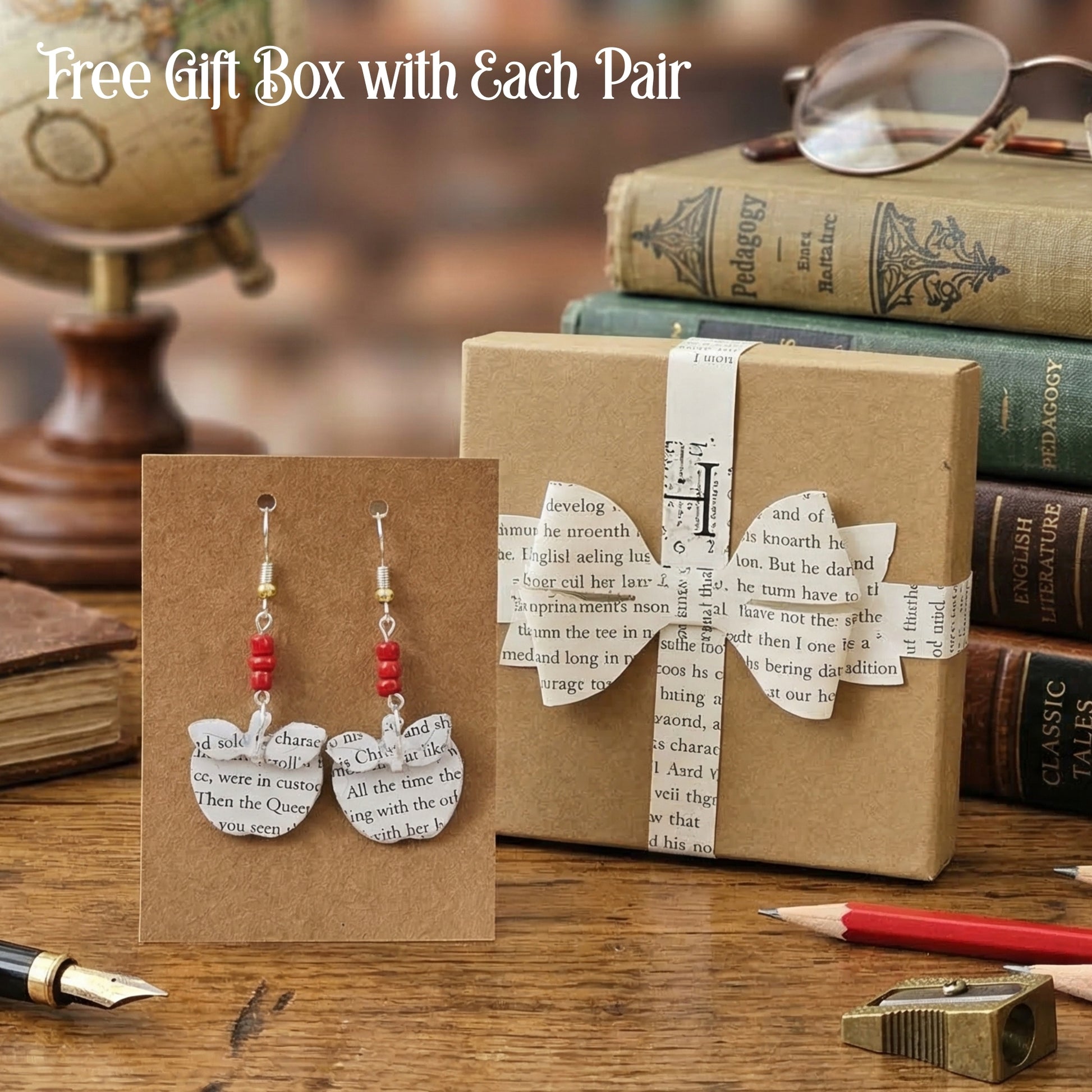 free gift box included with each pair