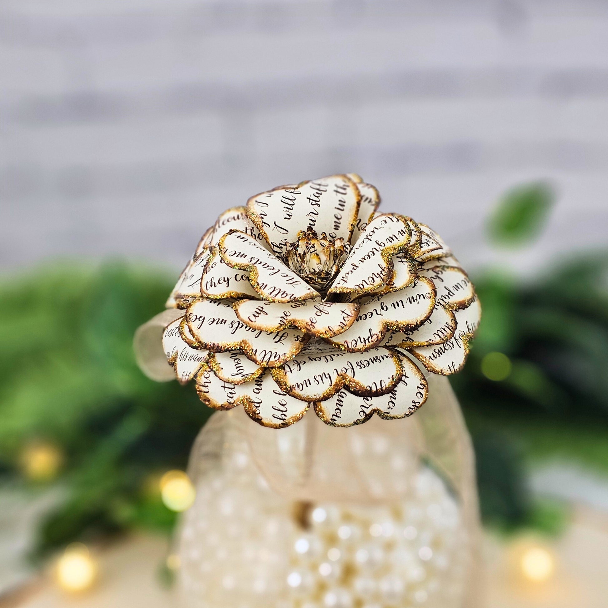 Christian floral gift for pastors, teachers, bible study friends.