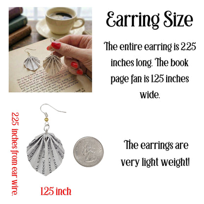 the earrings are very light weight