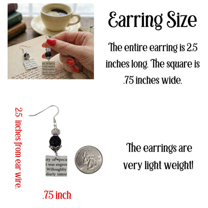 the earrings are very light weight