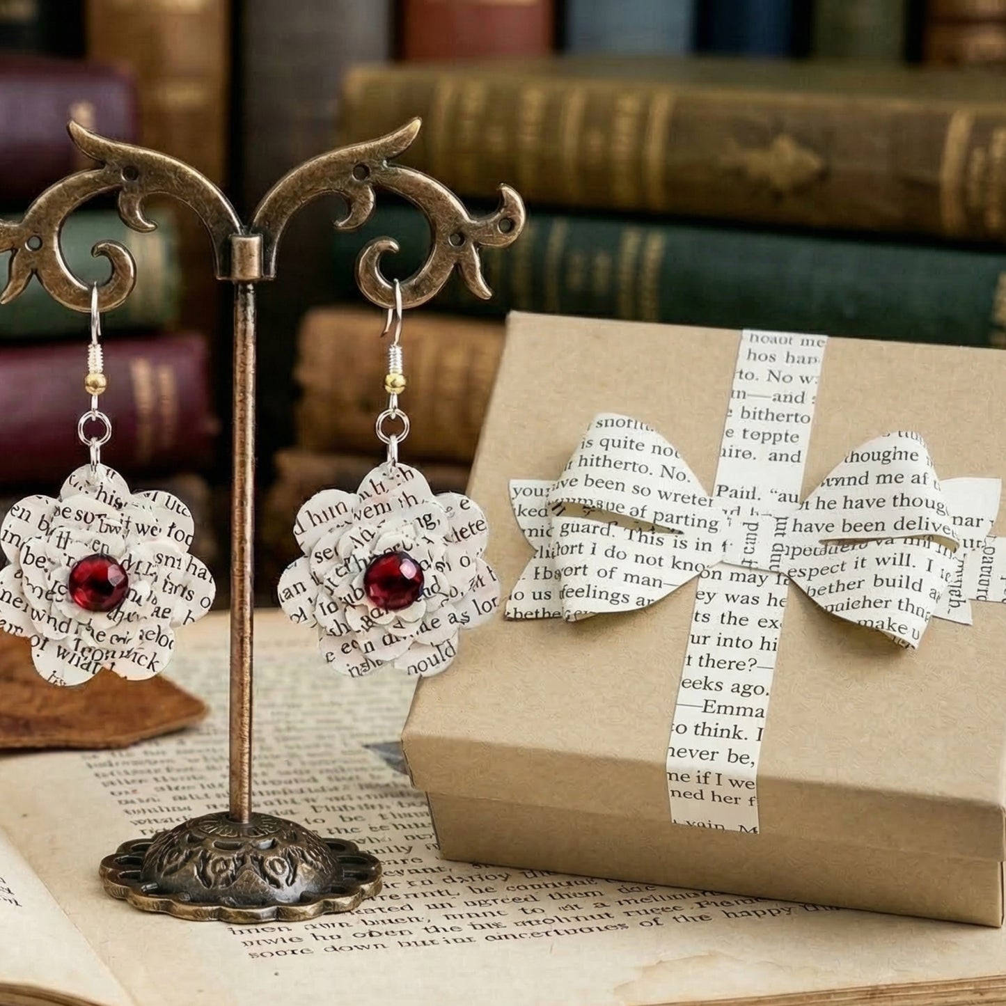 book page gift box included wiht each pair
