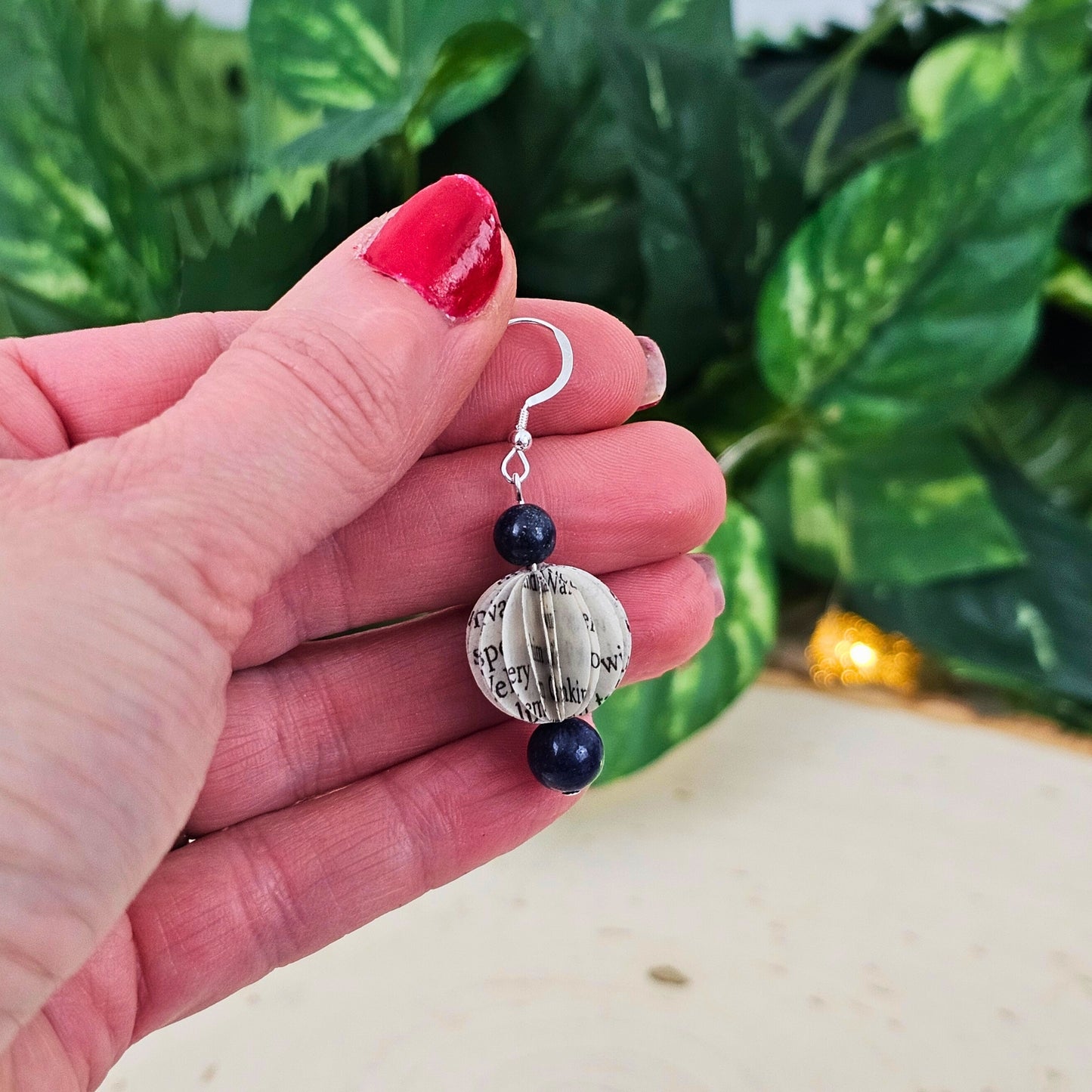 bookish style jewerly made from literary classics
