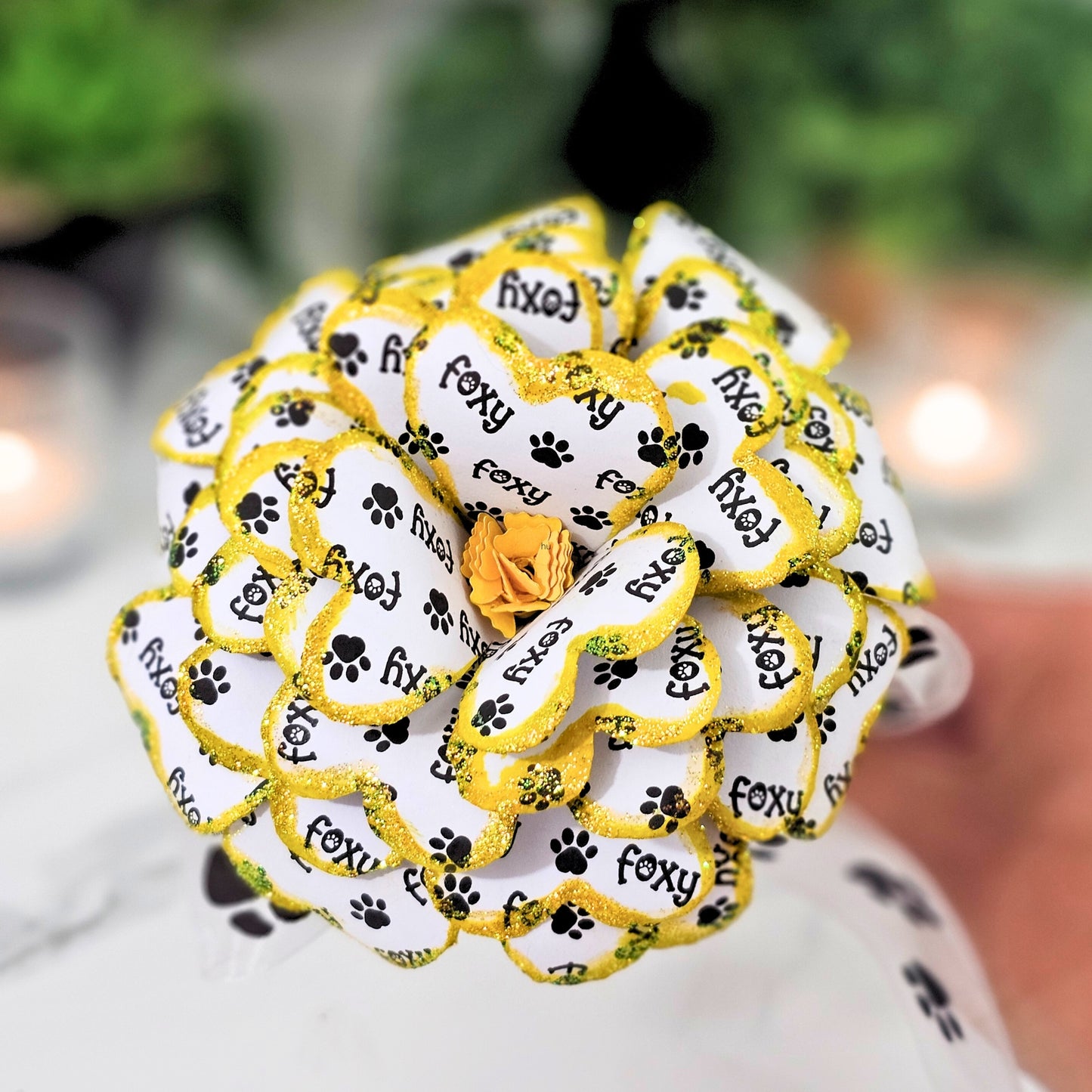 condolence flower that lasts forever for pet loss gift