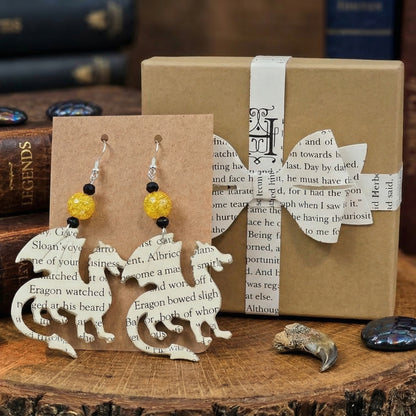 each pair comes with a literary gift box