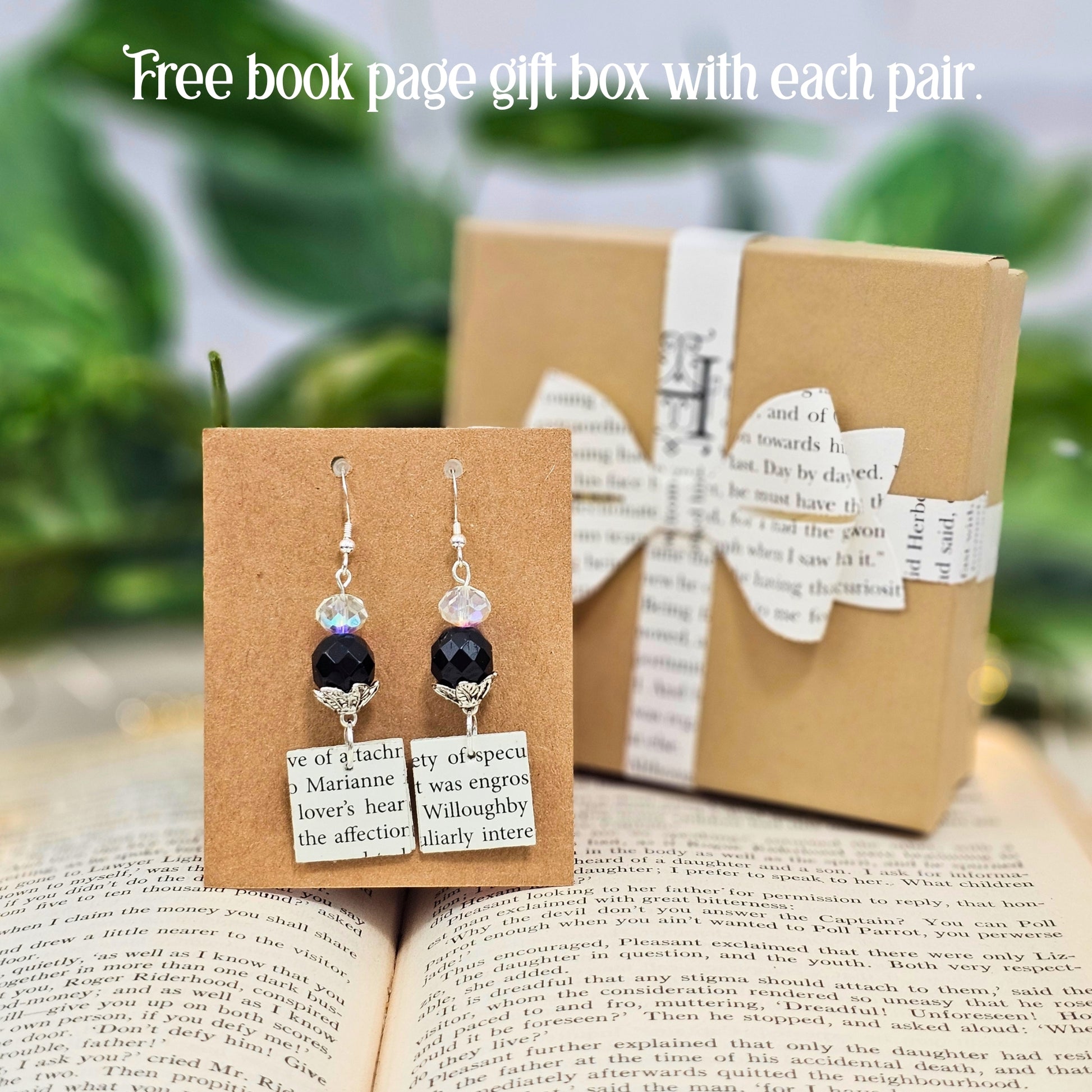 Free gift box with ear pair