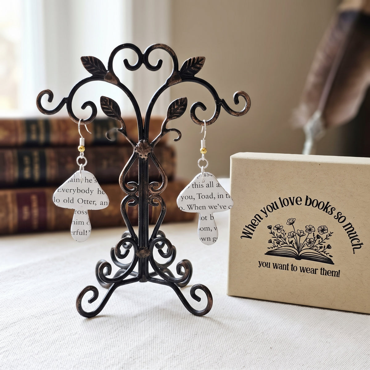 each pair of earrings comes with a gift box
