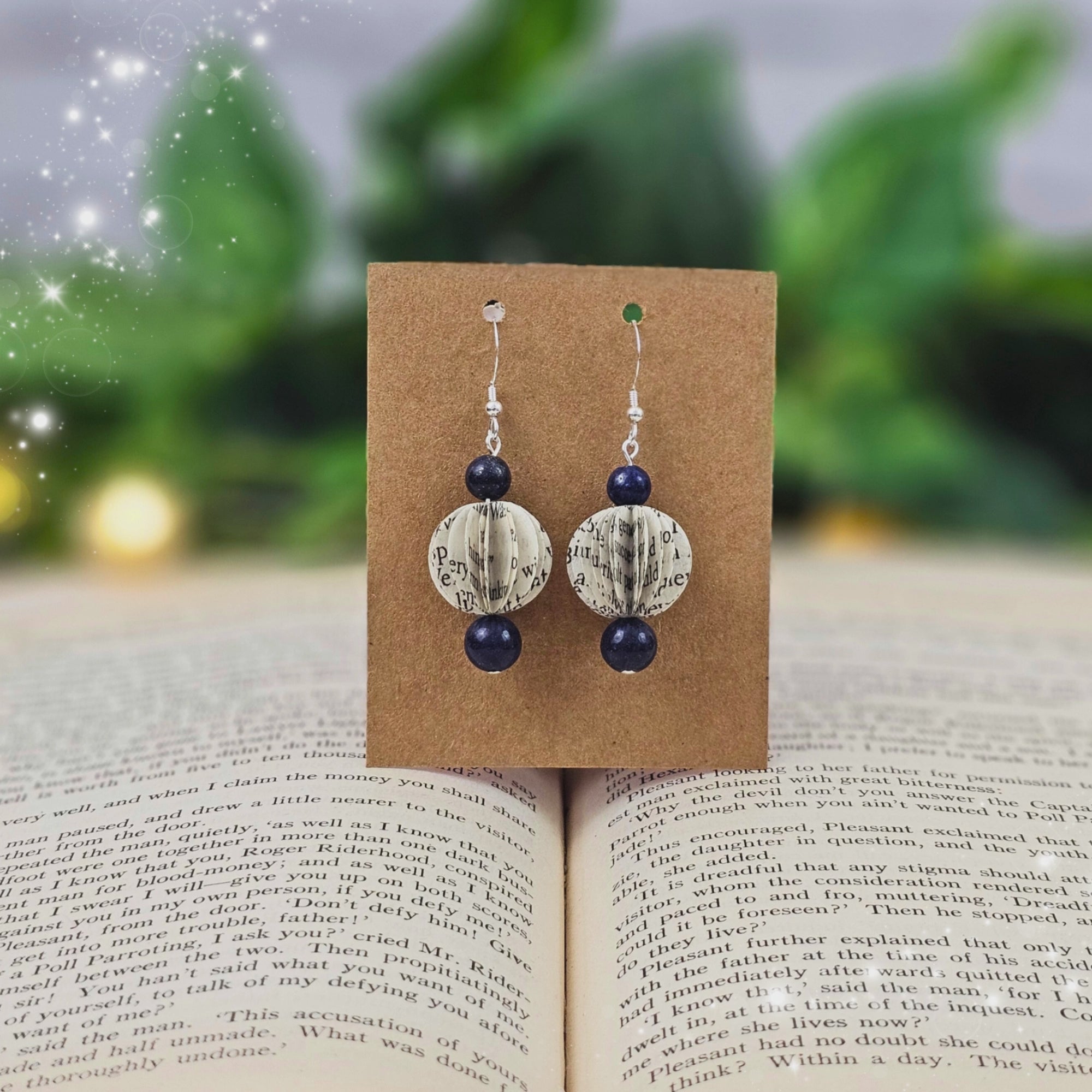 Literary jewelry for gifts for teachers, librarians and book lovers

