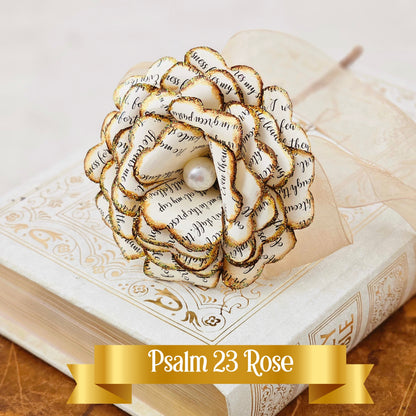 Psalm 23 Paper Rose